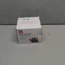 C7 LED Christmas Lights Outdoor,25FT Multicolor C7 Christmas Lights Indoor with 27 0.6w Bulb Fit E12 Base,Xmas Light Outdoor for House, Yard, Garden, Christmas Tree Decoration, Green Wire