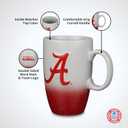 The Memory Company Officially Licensed NCAA 22oz Ceramic Ombre Sculpt Tall Mug - Premium Collegiate Drinkware, Perfect for Hot & Cold Beverages, Ceramic, Team Spirit Drinkware for Fans & Collectors