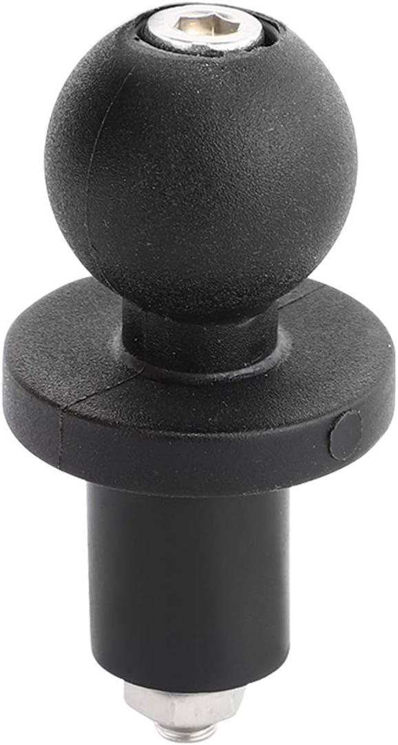 GUAIMI 17-22mm Yoke Stem/Fork Stem Mount Base with 1 inch Ball for Motorcycles