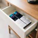 Reusable Vertuo Pods Kit for Nespresso,50 PCSAluminum Foil Lids for Reusable Nespresso Vertuo Pods,1PCS Nespresso Pod drawer Organizer