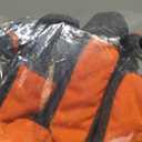 Azarxis Kids Children Ski Gloves Winter Snow Gloves Waterproof Winter Warm Glove for Snowboarding, Sledding (8-10 Years Old, #04 Orange- Thicker Version)