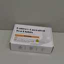 Homemory 48-Pack Novelty Flickering Flameless Tea Lights Candles, 200+Hours Battery-Operated LED Fake Candles for Wedding Table Centerpieces,Proposal,Anniversary, Ivory Base, 1.5''  H1.3'' (Warm White Glow, Ivory Base)