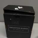 White Glass Soap and Lotion Dispenser Set by Brighter Barns - Bathroom Soap Dispenser Set Tray - Liquid Hand Soap Dispenser Pump - Modern Bathroom Accessories for Guest, Hotel, Spa, Restaurant (White) (Silver Sl)