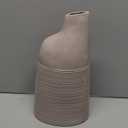 Designs Porcelain Vase, Beige