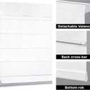 LazBlinds Cordless Roman Shades for Windows, Light Filtering Thermal Insulated Window Blinds, Lightweight Fabric Blinds for Indoor Windows, 24" W x 60" H, White
