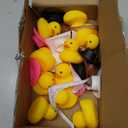 Yellow Rubber Ducks Bath Toys 20Pack, Bathtub Floating Squeaky Duck Bulk Baby Preschool Bath Toy for Baby Shower Infants Kids Toddler Birthday Party Decoration Gift (Large)