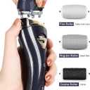 Electric Foot Callus Removers Rechargeable, Portable Electronic Foot File Pedicure Tools, Electric Callus Remover Foot Scrubber Kit, Professional Foot Care Ideal Gift for Dead, Hard Cracked Dry Skin (003-black)