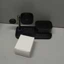 45W 5 in 1 Charging Station with Bluetooth Speaker and Alarm Clock & Night Light, Qi2.2 25W Fast Wireless Charger for MagSafe Charger for iPhone 17/S26 Ultra, Charger Stand for Apple Watch & AirPods