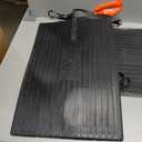 Cozy Products Electric Foot Warmer, Large and Portable Heated Rubber Mat, Personal Space Heater for Home, Office, Garage, and Car, 120 Watts, 8 lbs, 22.95" x 13.97" x 0.70"