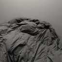 ELNIDO QUEEN Feather Comforter Queen Size Duvet Insert, Luxurious Fluffy Hotel Grey Pinch Pleat Bedding Comforter - Ultra Soft All Season 100% Cotton Shell, Queen 90x90 Inch (Grey Twisted Flower)