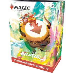 Magic: The Gathering | Avatar: The Last Airbender Commanders Bundle | Includes 1 Collector Booster, 9 Play Boosters, 5 Borderless Cards, 30 Lands + Exclusive Accessories