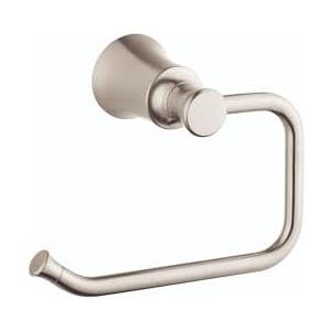 hansgrohe Toilet Paper Holder 5-inch Transitional Accessories in Brushed Nickel, 04787820