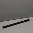 Frameless Shower Door Support Bar, Stainless Steel Wall-to-Glass Support Arm to Fixed Shower Glass Panel, for 1/4"-3/8" (6-10 mm) Door, 180° Pivot & Stow-Flat Mode (Matte Black, 23.6-inch(600mm))