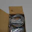 2.25 inch Exhaust Clamps, 2-1/4 Inch Exhaust Lap Joint Butt Clamps, T304 Stainless Steel Band Clamp w/High Grade Bolts(2 Pieces)