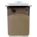 Pop Airtight Formula Container, 2300ml Baby Formula Dispenser on the Go - BPA-Free Formula Holder, 28OZ, 1.76LB, 800g, Brown