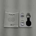 Air Tracker Tag 2 Pack [Apple MFi Certified] with Find My(iOS Only), Key Finder with No App Needed, Waterproof, 365-Day Standby,Wallet Key Bag Luggage Tracker