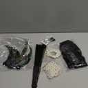 BABEYOND 1920s Flapper Accessories Gatsby Costume Accessories Set 20s Flapper Headband Pearl Necklace Gloves Plastic Holder