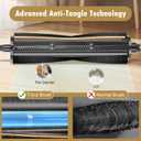 TriCut Brush Compatible with X40 Ultra/X30 Ultra/L40 Ultra/L30 Ultra/L20 Ultra/X40 Master/L10s Ultra/L10s Pro Ultra Robot Vacuum,Advanced Cutting Hair Anti-Tangle Tricut Roller Brush for all Floor