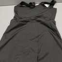 OFEEFAN Athletic Dress for Women Mini U Neck Sleeveless Built in Shorts with Pockets Tennis Golf Graduation (Black, M)