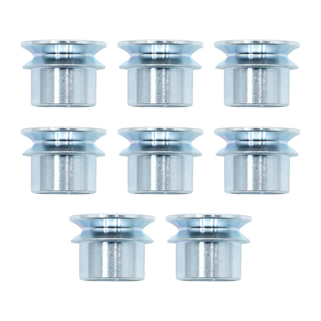 Anxingo 8Pcs 5/8" to 1/2" High Misalignment Spacer Heims, Rod End, Ends Heim Joint