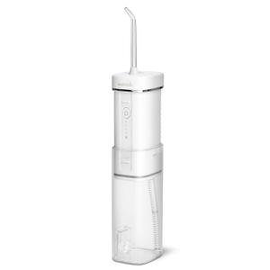 Waterpik Cordless Slide Professional Water Flosser, Portable Collapsible for Travel and Storage, with Travel Bag and 4 Tips, ADA Accepted, Rechargeable and Waterproof, White WF-17CD010-1