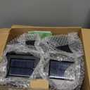 Solar Fence Lights, 4 Pack Solar Motion Fence Deck Lights Outdoor, 3 Modes for Step Wall Step Shed Patio Front Door Garage (6x3.6x2.2 inch)