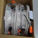 ANWIO Recessed Lighting 6 Inch 5CCT 1000LM High Brightness Flat Retrofit LED Recessed Lights Can Needs, 2700/3000/4000/5000/6000K Selectable Can Lights 10W CRI 80+ Dimmable E26 IC Rated & ETL 5 Pack (White)