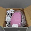 Conair Hot Rollers for Long, Medium & Short Hair, 8 Ceramic Flocked 2-Inch Heated Hair Rollers with Clips, Hot Curlers for Women, Volume & Curls, Lilac (1 Count (Pack of 1))