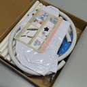 OurWarm 8.2FT & 6FT Balloon Arch Stand, Free Bending Top Balloon Arch Kit, Half Arch Balloon Stand with Base for Floor, Balloon Column Kit for Wedding Birthday Party Baby Shower Halloween Decorations