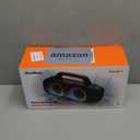 BassBloom Roar 1 Portable Bluetooth Speaker,60W Powerful Sound with Deep Bass,IPX6 Waterproof,24H Playtime,Bluetooth 5.4,RGB Party Lights,Wireless Stereo Pairing,Travel Outdoor for Camping and Beach