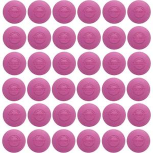 Velocity Lacrosse Balls - 36 Packs - for Practice, Official NFHS and College Approved Size