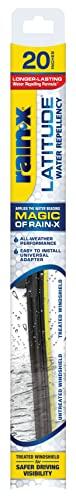 Rain-X 5079277- Repellency Water Repellent Wiper Blade  20" Windshield Wiper, All Weather Streak-Free for Enhanced Visibility w/Water Repellency Formula 1ct
