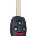 SUPALAND Key Fob Keyless Entry Fits for Honda Civic SI EX Hybrid 2006 2007 2008 2009 2010 2011 2012 2013 Remote Control Head Key Replacement (N5F-S0084A, 35111-SVA-306) 4 Buttons