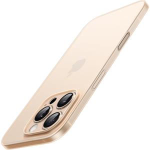 JETech Ultra Slim Case for iPhone 16 Pro 6.3-Inch, Camera Lens Full Protection, Lightweight Matte Finish PP Minimalist Cover (Desert Titanium)