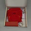 gisgfim Christmas Cabinet Door Ribbon Big Red Bow Large Door Lace Christmas Tree Bow Xmas Holiday Decorations Christmas Front Door Party Supplies