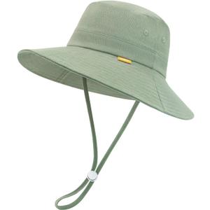 Baby Sun Hat Toddler UPF 50+ Kid Bucket Hats for Girl Summer Cap Boy Sun Protection Caps Wide Brim