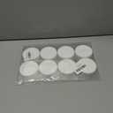 48 Pcs Monotub Adhesive Filter Discs - Synthetic Air Exchange Filters for Mushroom Growing - 2.95" Diameter, 2mm Thick Round Filter Pads for Fruiting Chamber Humidity Control