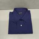 Van Heusen Men's Short Sleeve Dress Shirt Regular Fit Poplin Solid (16.5" Neck)
