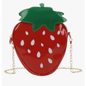Goclothod Handbag Cute Fruit Crossbody Bag Weave Summer Beach Shoulder Bag
