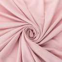 Large Jersey Knitted Swaddle Blanket for Baby, Soft Stretchy Receiving Blanket for Newborns with Hat, Baby Nursery Swaddle 47 x 47 inches(Rose)