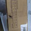 VIVOSUN Outdoor Handrail, 6 Step Stair Handrail, 83" x 36" Fits 1 to 6 Steps, Wrought Mattle Iron Handrail for Concrete Steps, Porch Steps, One-Step Assembly, Black