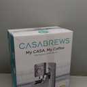 CASABREWS CM5418 Espresso Machine 20 Bar, Compact Espresso Maker with Steam Milk Frother, Stainless Steel Coffee Machine with 34oz Removable Water Tank for Cappuccino, Gift for Women or Men, Silver