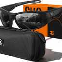 suoso Sports Polarized Sunglasses for Men & Women UV400 Protection Wrap Around Sun glasses for Fishing, Driving & Cycling