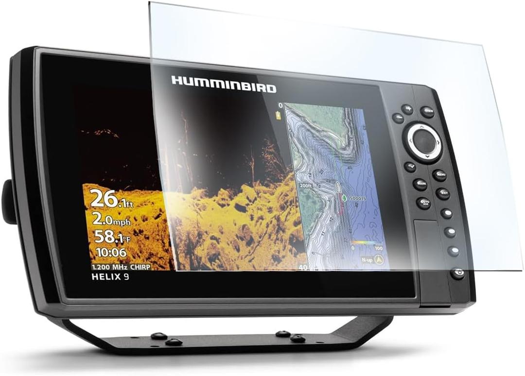 Premium 100% Real Tempered Glass Screen Protector Film For Humminbird Helix 9 GPS G2 G2N G3 G3N G4 G4N GPS 9 Inchs Screen