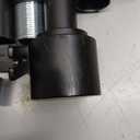 GEEBOBO Black Curtain Rods for Windows 66 to 120 Inch, 1 Inch Adjustable Heavy Duty Easy Install Curtain Rods Set for Outdoor, Patio, Farmhouse, Bedroom, Living Room (Black, 30"-120")