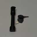 Trailer Hitch Lock - 5/8" Dia Locking Receiver Pin, Fits 3" Receiver, Class III & IV Hitch, Anti-Theft Lock, Black (1 Pack) (Suit 3-3.5 in)