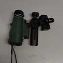 Monocular Telescope with Lights HD Monoculars 80x100 for Adults High Powered Monocular for Hunting with Smartphone Holder & Tripod, Handheld Telescope Suitable for Bird Watching Stargazing-Green