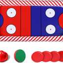 ShinyRelief Inflatable Pool Hockey Game Set for Kids, Floating Pool Toy with Puck and Pushers 65 x 33 in Water Swimming Training Game Toys for Boy Girl Teen Adults Summer Celebration(Classic)