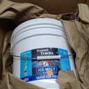 Ice Melt, Pet Safe Ice Melt 25 LBS Premium Snow Melter, Pure Magnesium Chloride, Safer for Pets, Concrete, Effective to -35 F, 25 lb