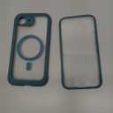 Miracase Magnetic for iPhone 16e Case Full-Body Phone with Built-in Glass Screen Protector, [Compatible with MagSafe] Military Drop Proof 16E Cover Bumper 6.1 inch, Green